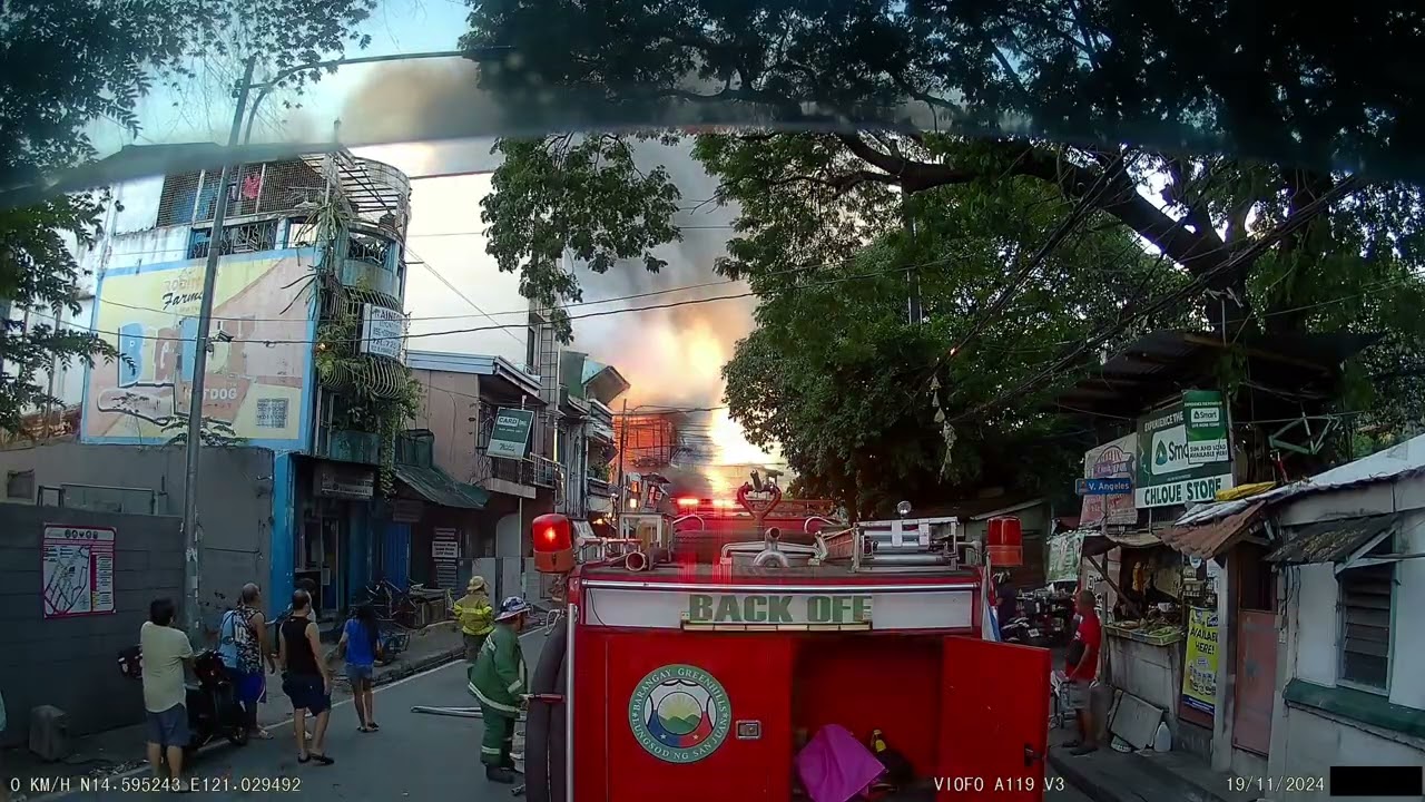 2nd Alarm response to F. Manalo St., San Juan City | November 19, 2024