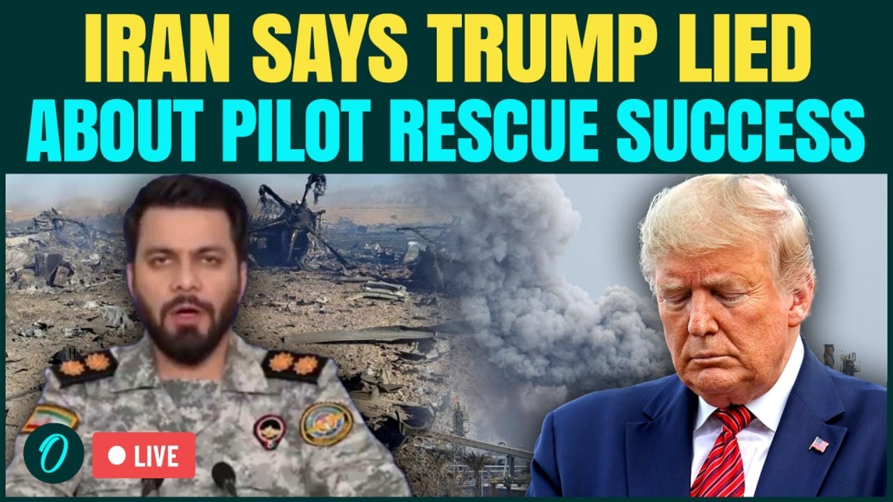 Iran Shows &lsquo;FIRST VISUALS&rsquo; of US Rescue Operation Failure | Trump LIED About Pilot Rescue Success?