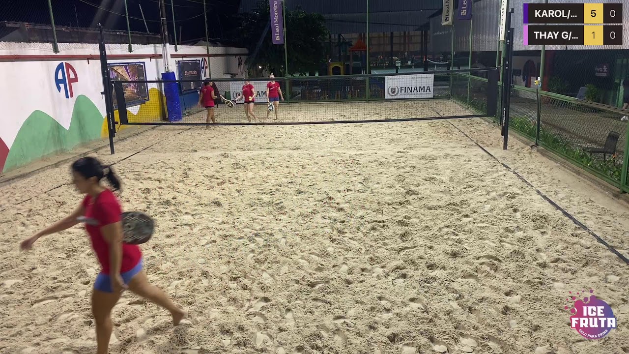 I ETAPA DO RANKING DE BEACH TENNIS 🅰️🅿️ FEM C GRUPOS
TEAM 1 VS TEAM 2