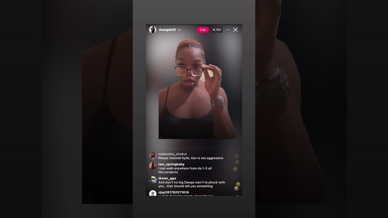 Kylèè Shanice 2.0 Accent Greta Snipes Crashing Out x Pissed about his Sista Circle Questioning Him 😩