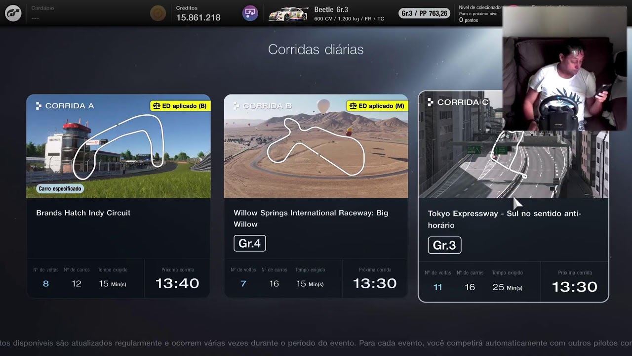 Será que dá bom GT7?
