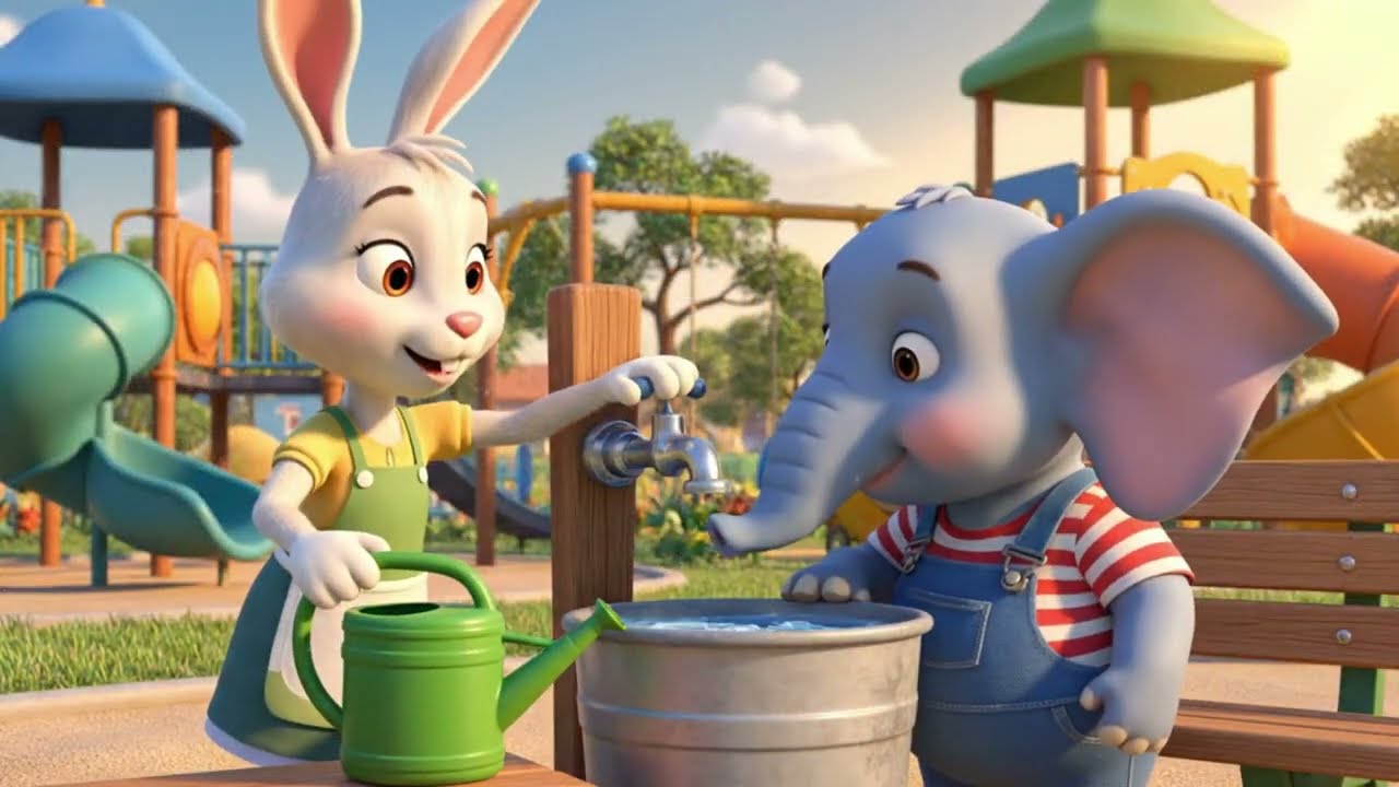 Part 16 – Teacher Bunny and Kids Explore the Topic “Environmental Protection” | LearnBright Forest