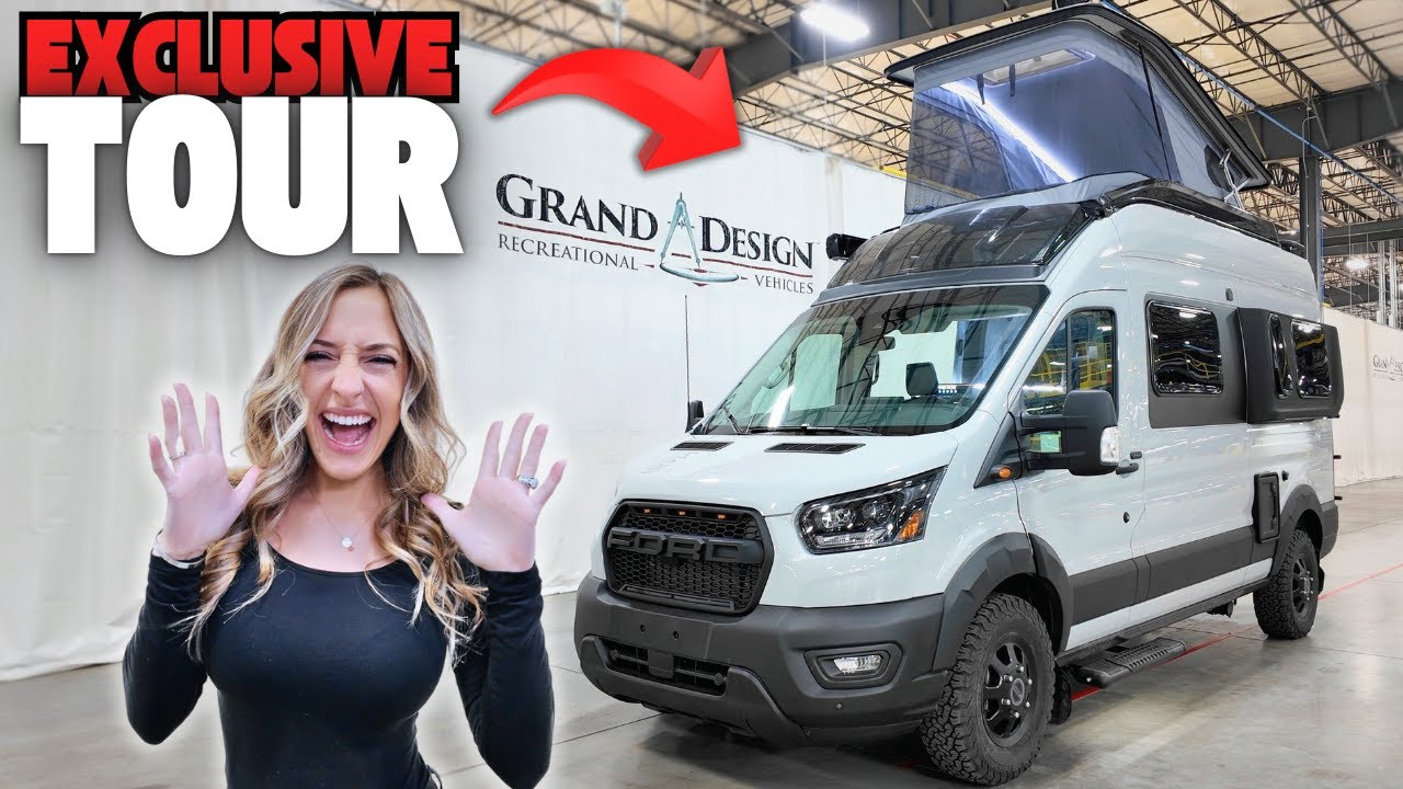 UNVEILING the FUTURE! First AWD Camper Van for FAMILIES! Lineage LVT1 Tour