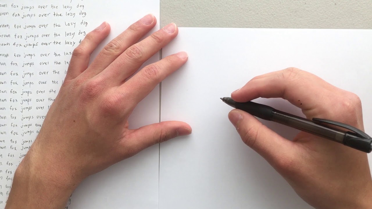 How to Learn to Write With Both Hands | Wild Kinetics