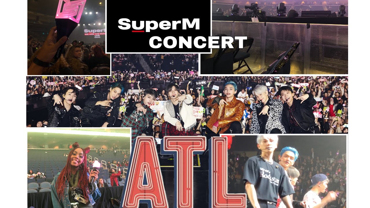 SuperM WE ARE THE FUTURE 2019 Atlanta Show VLOG