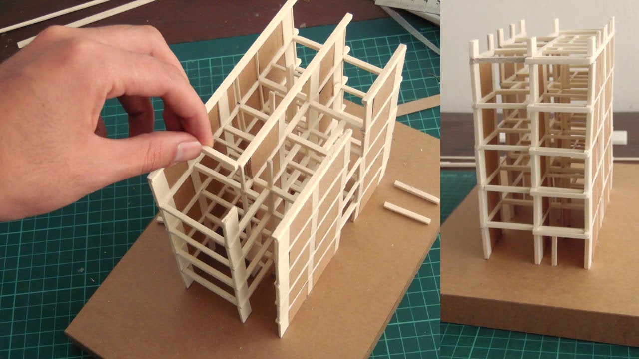 MAQUETA ESTRUCTURAL - ARQUITECTURA