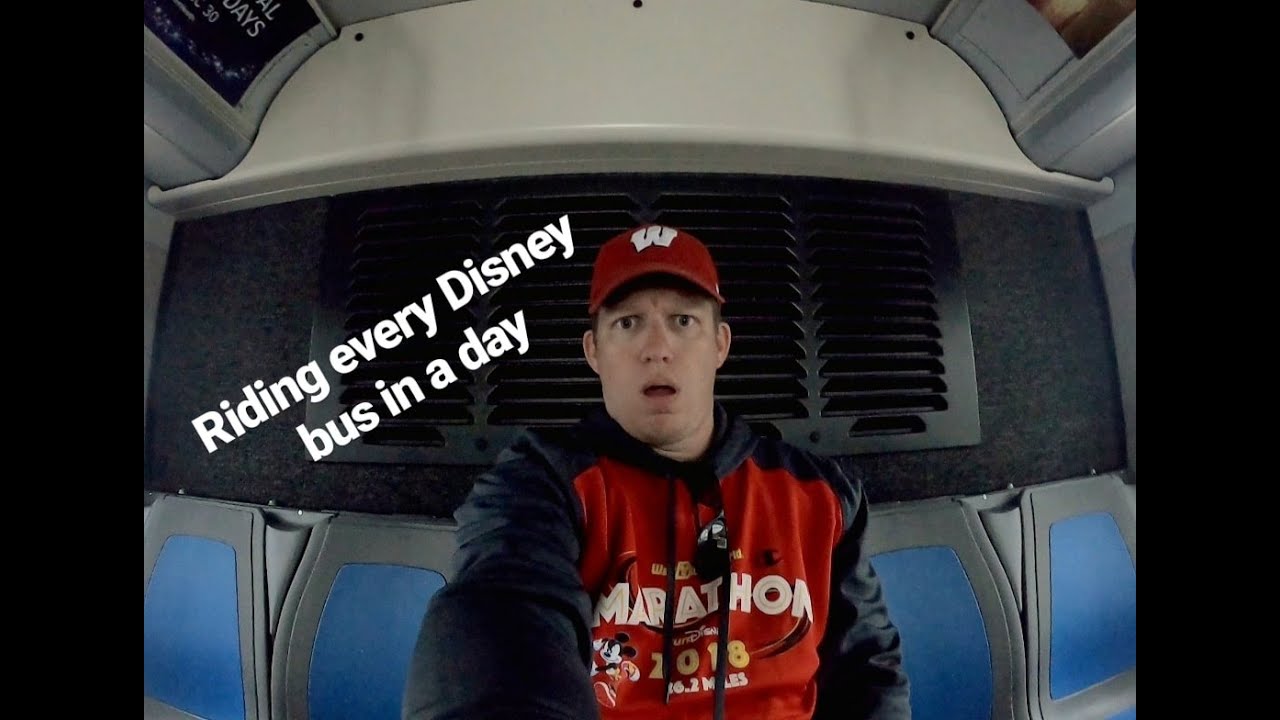 Riding every Disney Bus in a day!