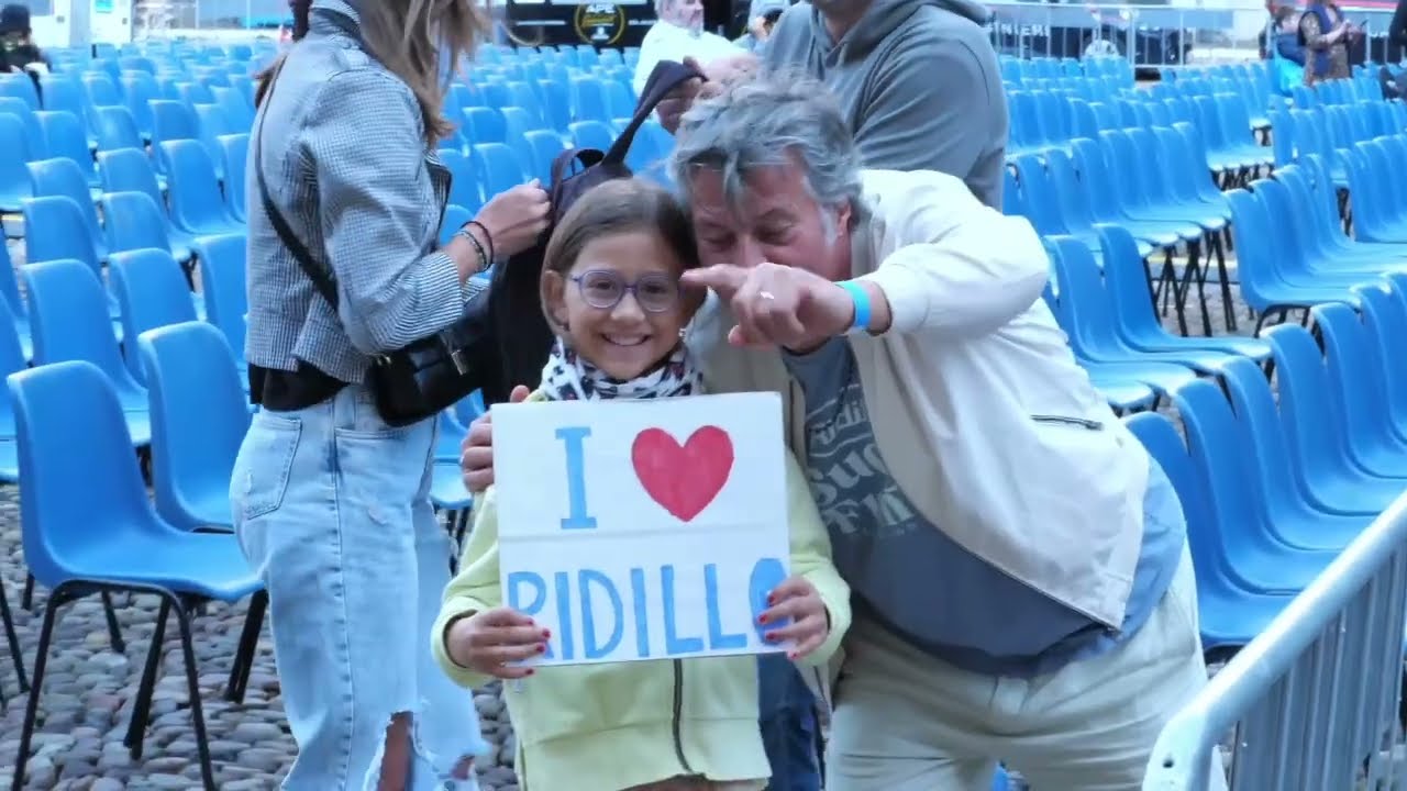 BACKSTAGE RIDILLO prima degli CHIC
