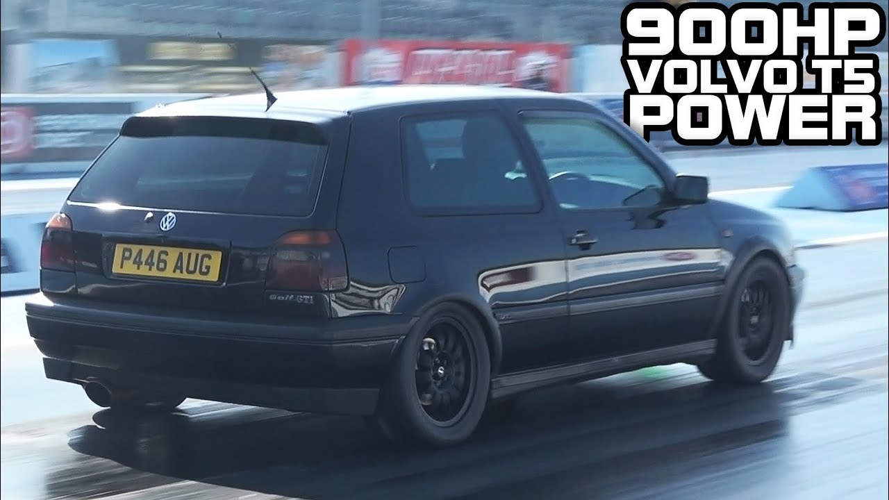 BRUTAL 900HP VOLVO POWERED AWD MK3 GOLF!