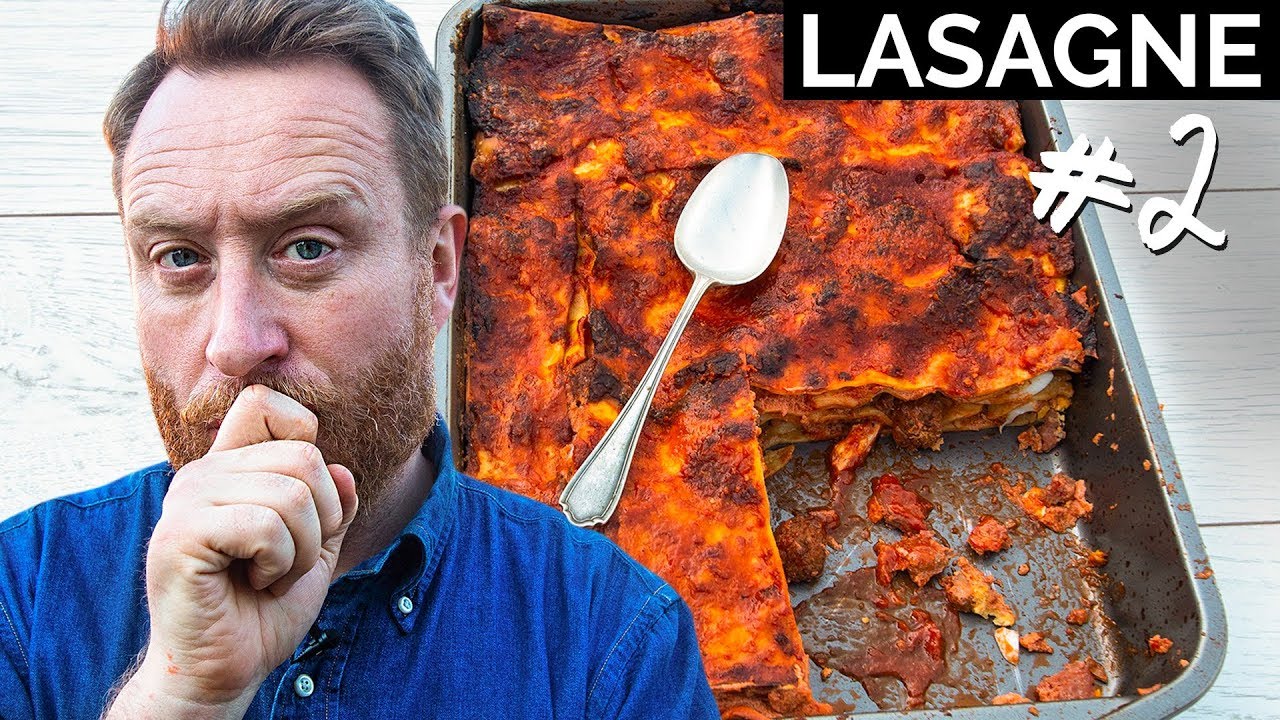 How to make Classic Italian Lasagne FOOD BUSKER | John Quilter