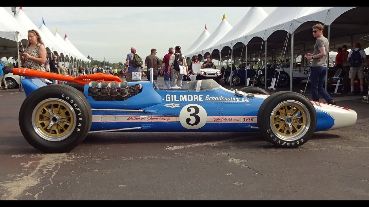 1967 Indy Racecar Gerhardt Ford Gilmore Broadcasting Special # 3 on My Car Story with Lou Costabile