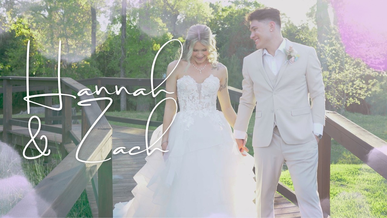 Hannah & Zach's Wedding Film | The Reserve on Cypress Creek | Cypress, TX Wedding Videographer