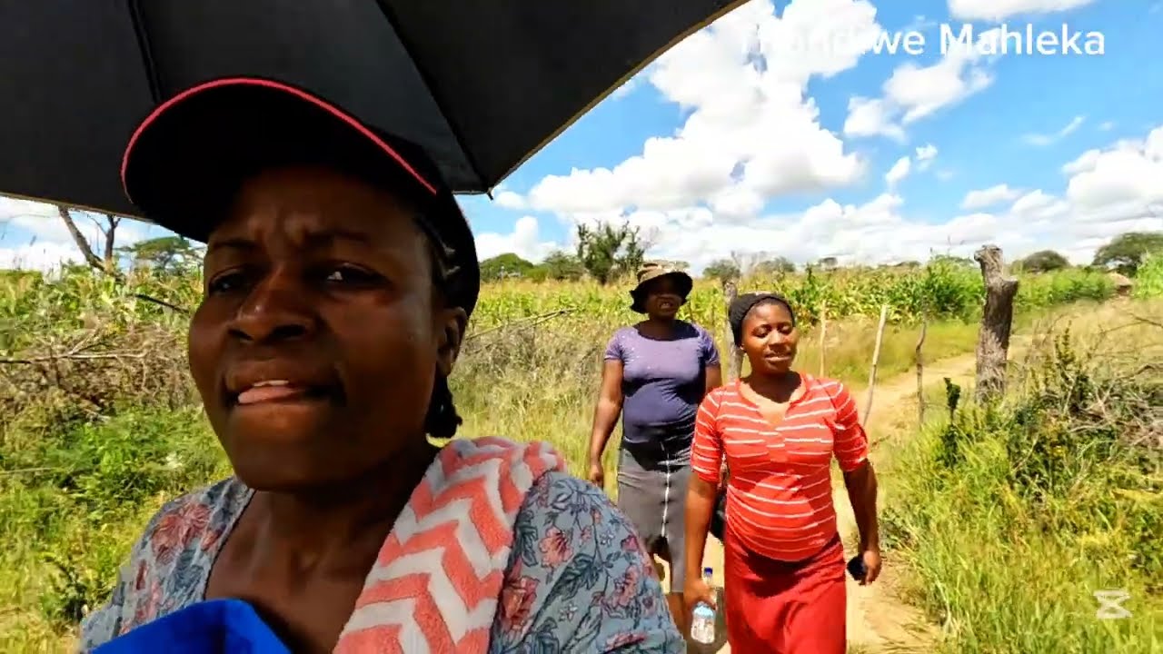 Walking Around Our Village. Zimbabwe Rural life 