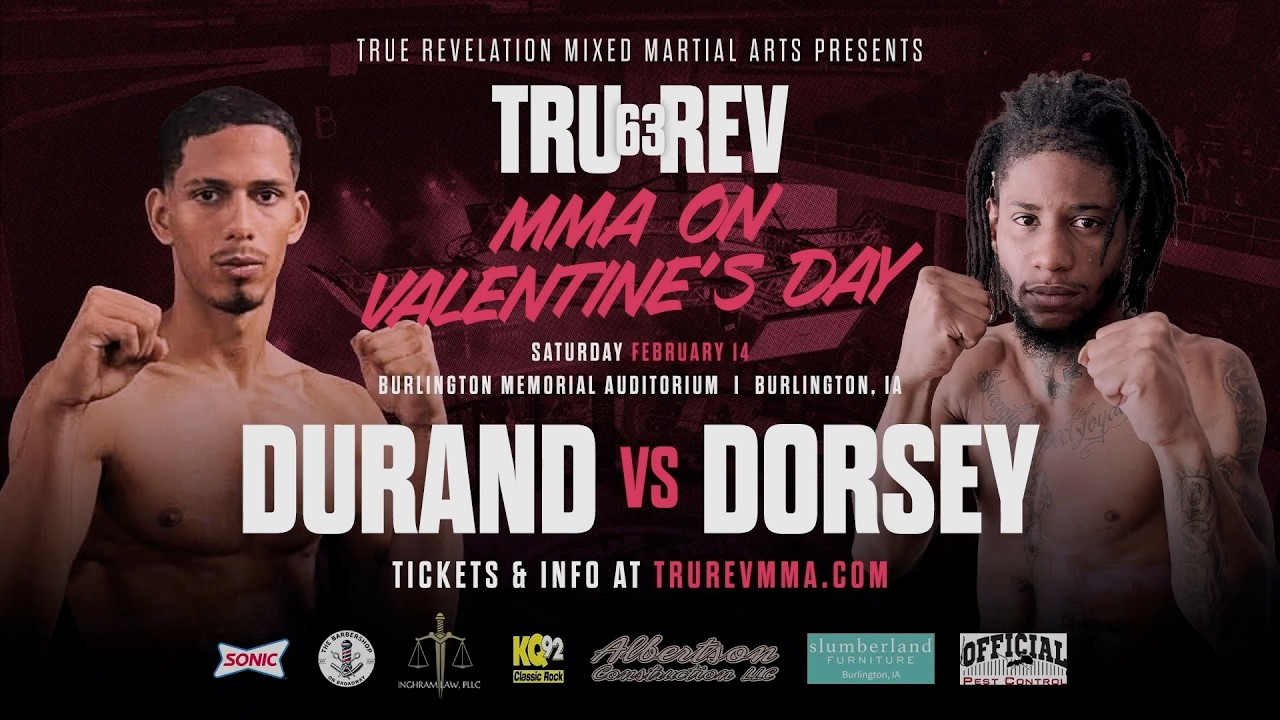 TRU REV 63 F6 YONAIKER DURAND  VS TAY DORSEY