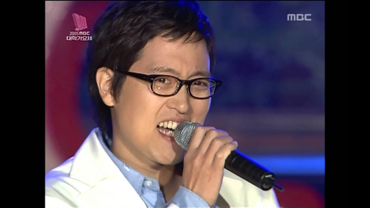 Kim Dong-ryul - Drunken Truth, 김동률 - 취중진담, MBC College Musicians Festival 20051015