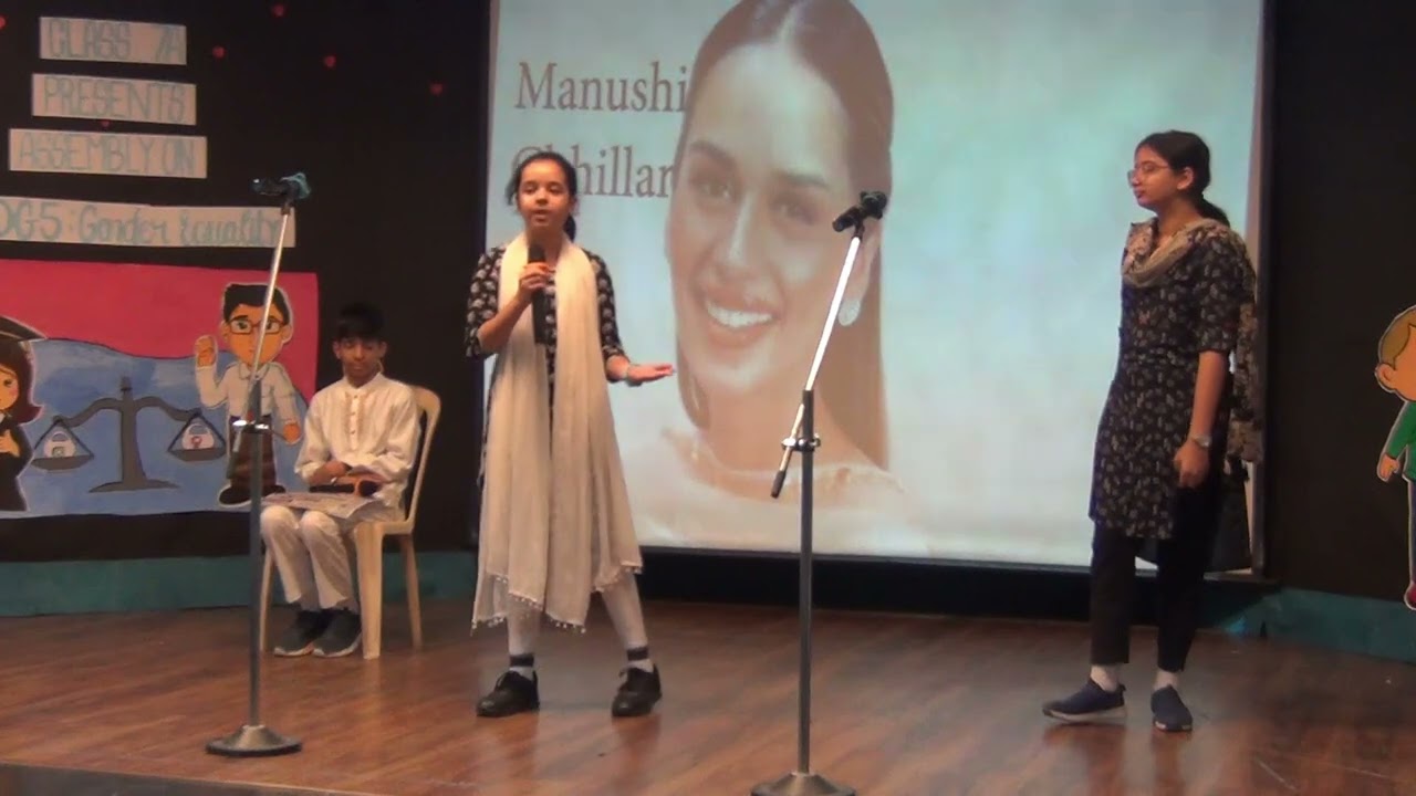 Assembly on Gender Equality By Class 7 A