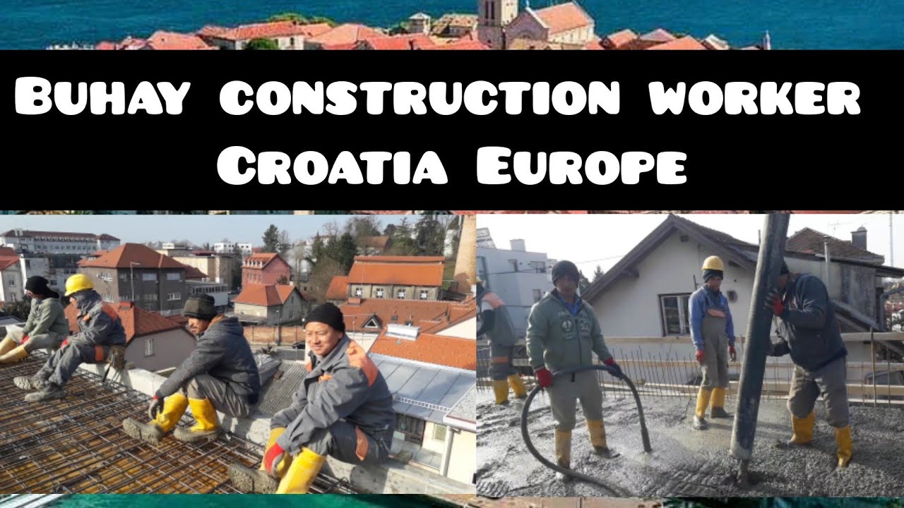 Buhay Ofw in croatia/buhay construction worker/croatia Europe #Filipinoincroatia#ofwEurope
