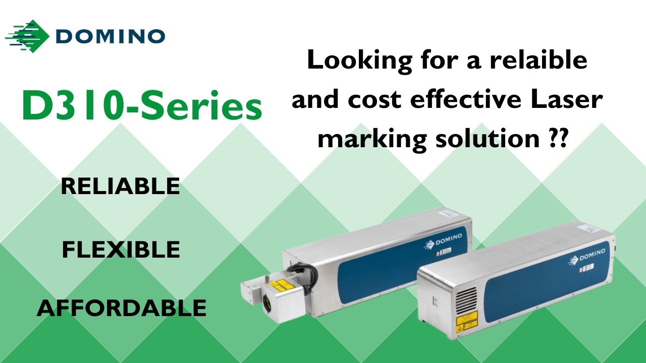 Introducing all NEW Domino D310 Series: Reliable, Flexible & Affordable Laser Marking