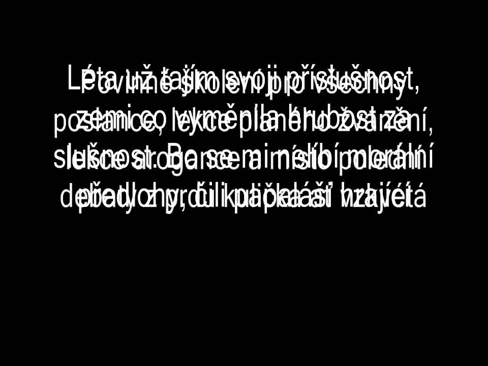 Tomáš Klus - Pánubohu do oken - Text