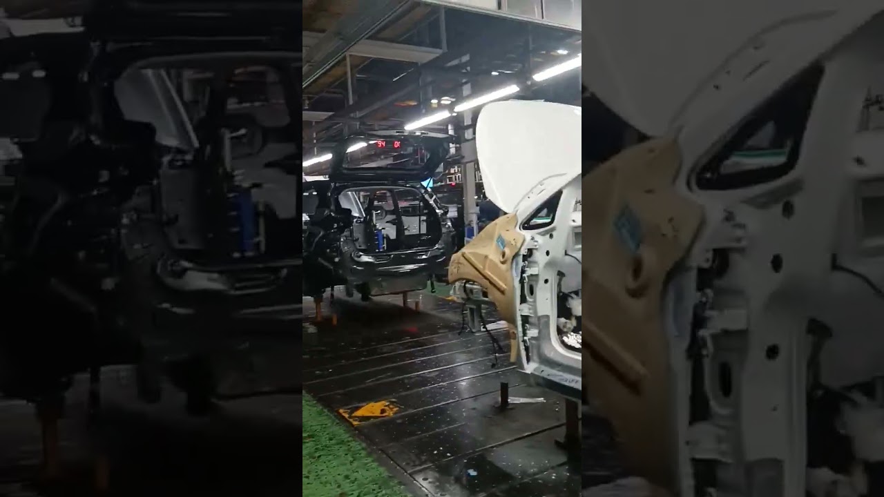 tata motors car plant , pune ,  inside video