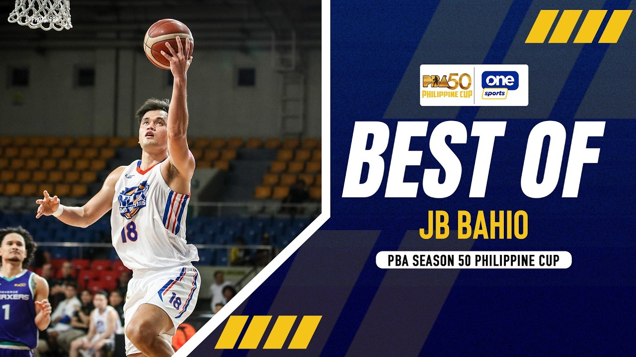 BEST OF JB BAHIO | NLEX ROAD WARRIORS | PBA SEASON 50 PHILIPPINE CUP