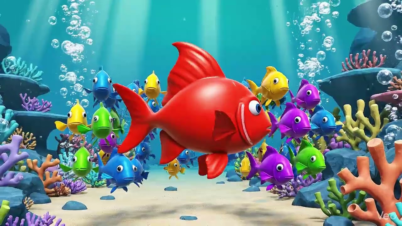 🐠 Kırmızı Balık Gölde! 🎵
