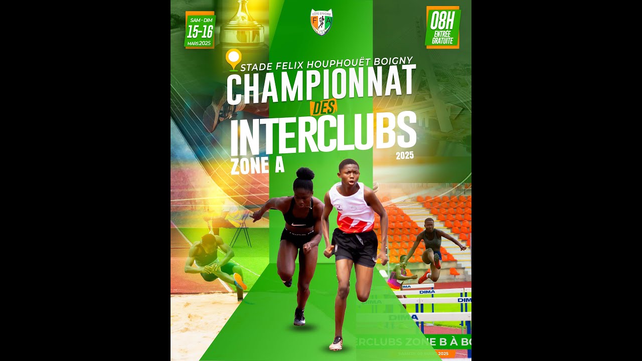 INTERCLUBS ZONE A à ABIDJAN 2025