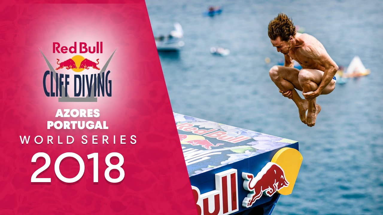 REPLAY Diving From Azores Volcanic Cliffs At Red Bull Cliff Diving World Series 2018 | Portugal