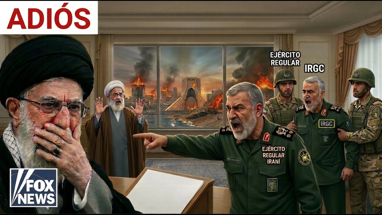 Lo impensable acaba de suceder en Irán… el ejército se vuelve contra el IRGC
