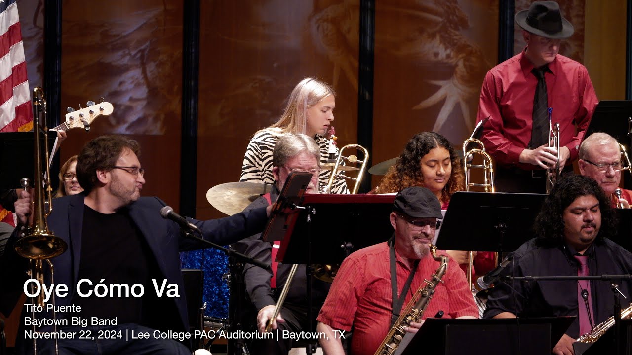 Oye Cómo Va (Santana) | Tito Puente, arr. Paul Murtha | Baytown Big Band / Lee College Jazz