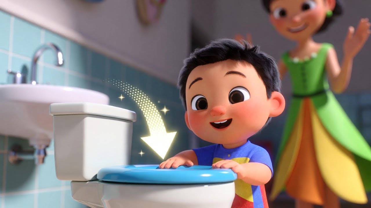 Potty Time Parade 🚽 - Nursery Rhyme