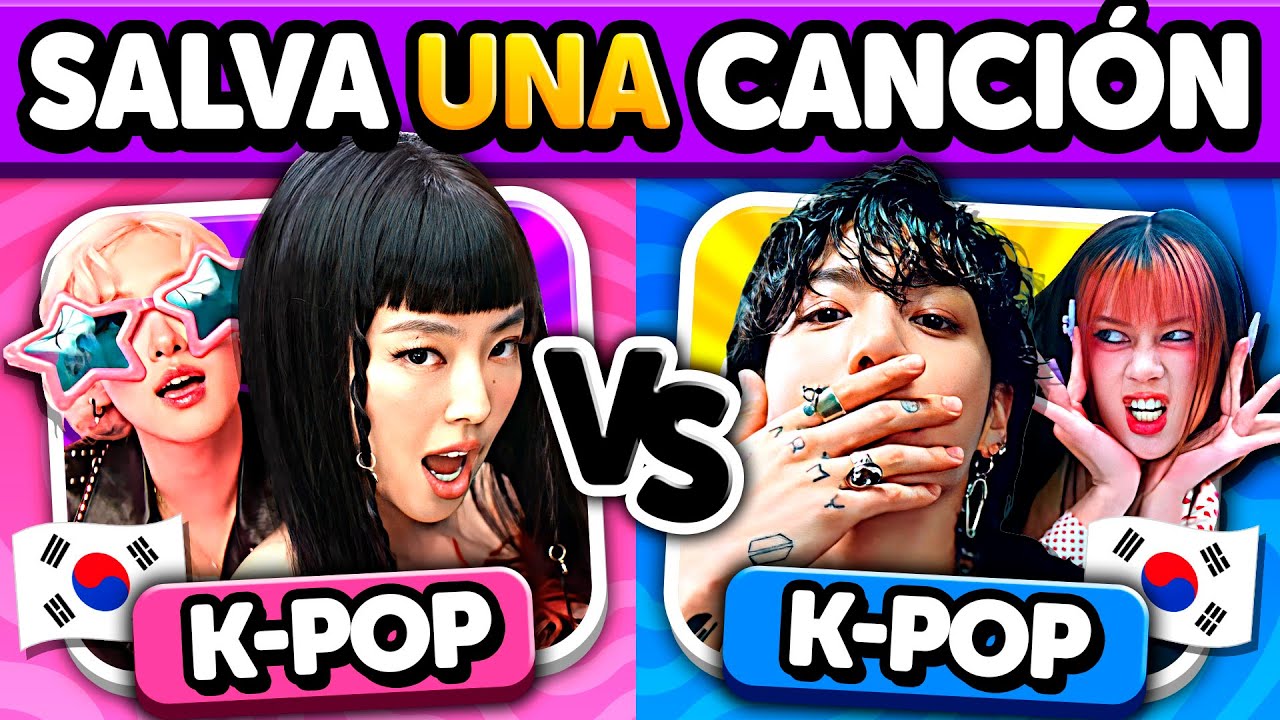 🩷 K-POP vs K-POP 💜 ¿Cuál Canción Prefieres? Salva solo UNA Canción | Club Quiz Trivia