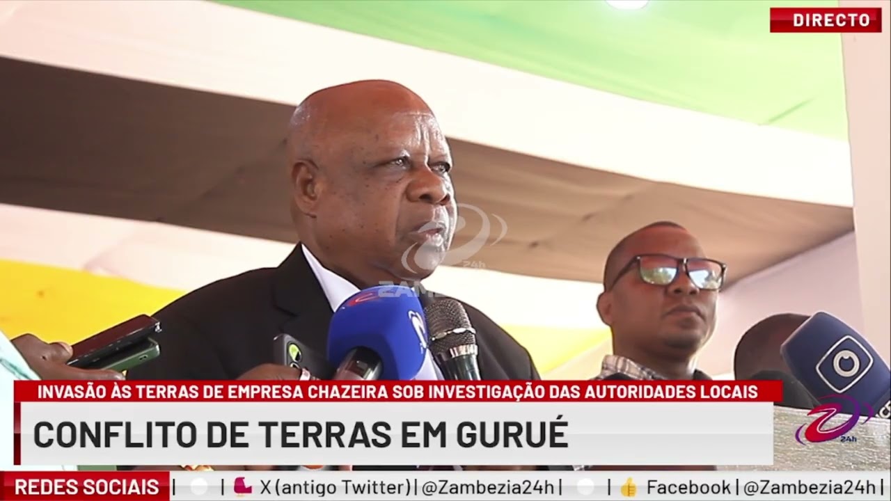 INVASÃO ÀS TERRAS DE EMPRESA CHAZEIRA SOB INVESTIGAÇÃO DAS AUTORIDADES LOCAIS | TV Zambézia 24h