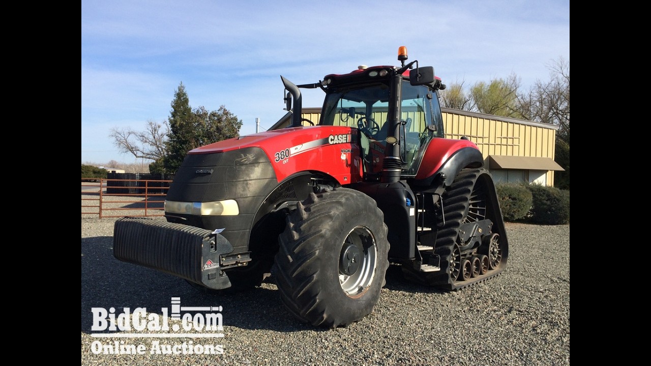 2015 Case 380 Magnum 1/2 Track Tractor