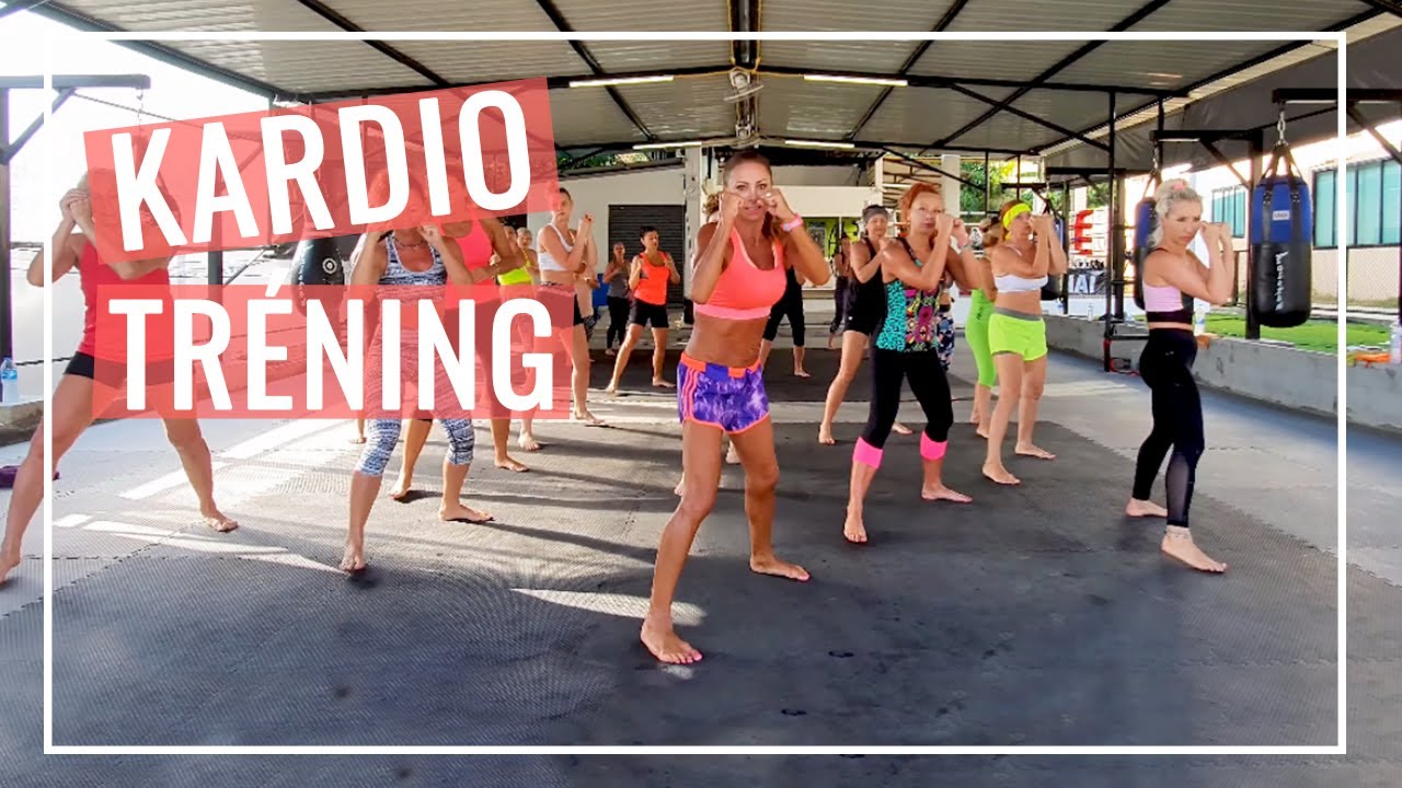 Intenzívne kardio na spálenie tukov -  Cardio Kickboxing Workout #1