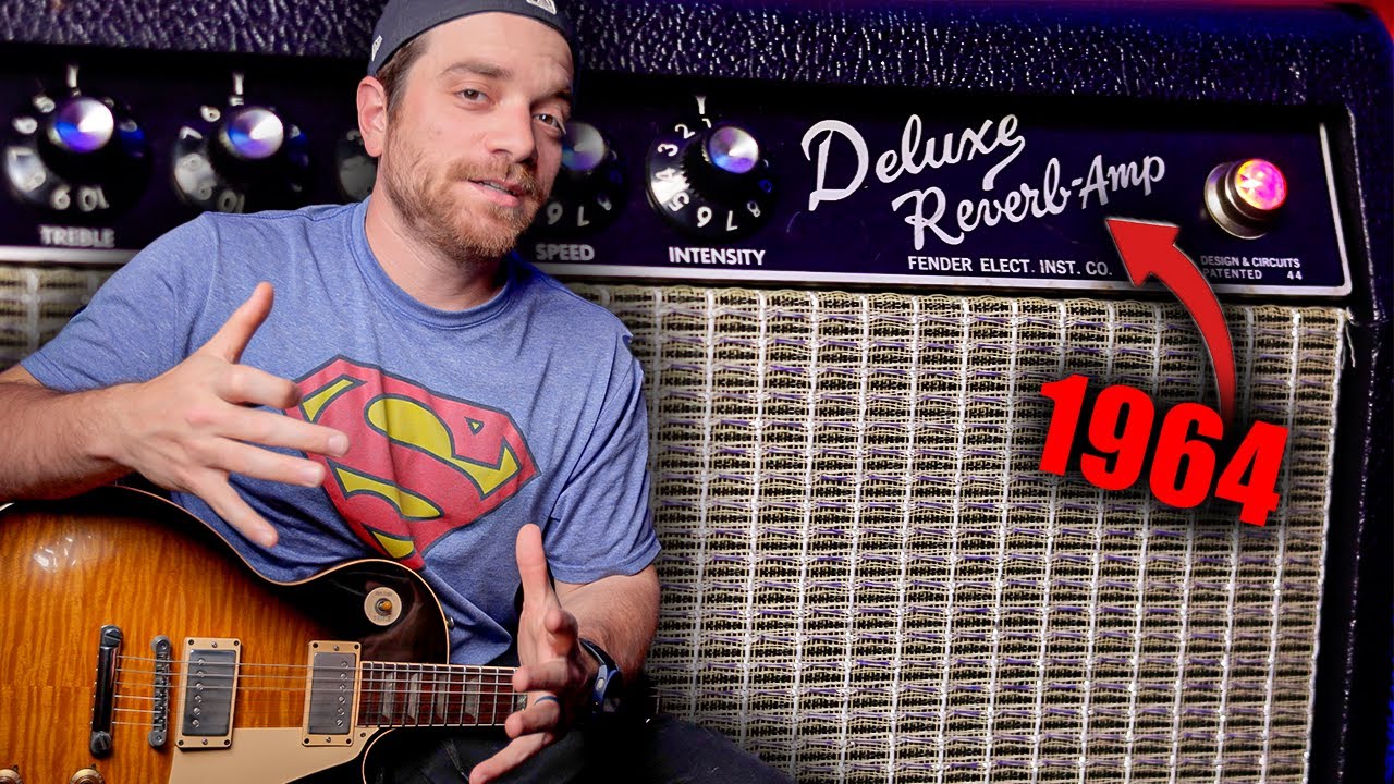 I bought my dream (VINTAGE) amp - 1964 Fender Deluxe Reverb