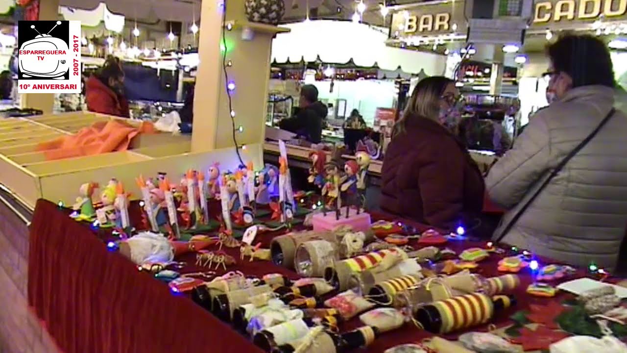 ESPARREGUERA TV Esparreguera celebra la Fira de Santa Llúcia  2020 a l'antic Mercat Municipal