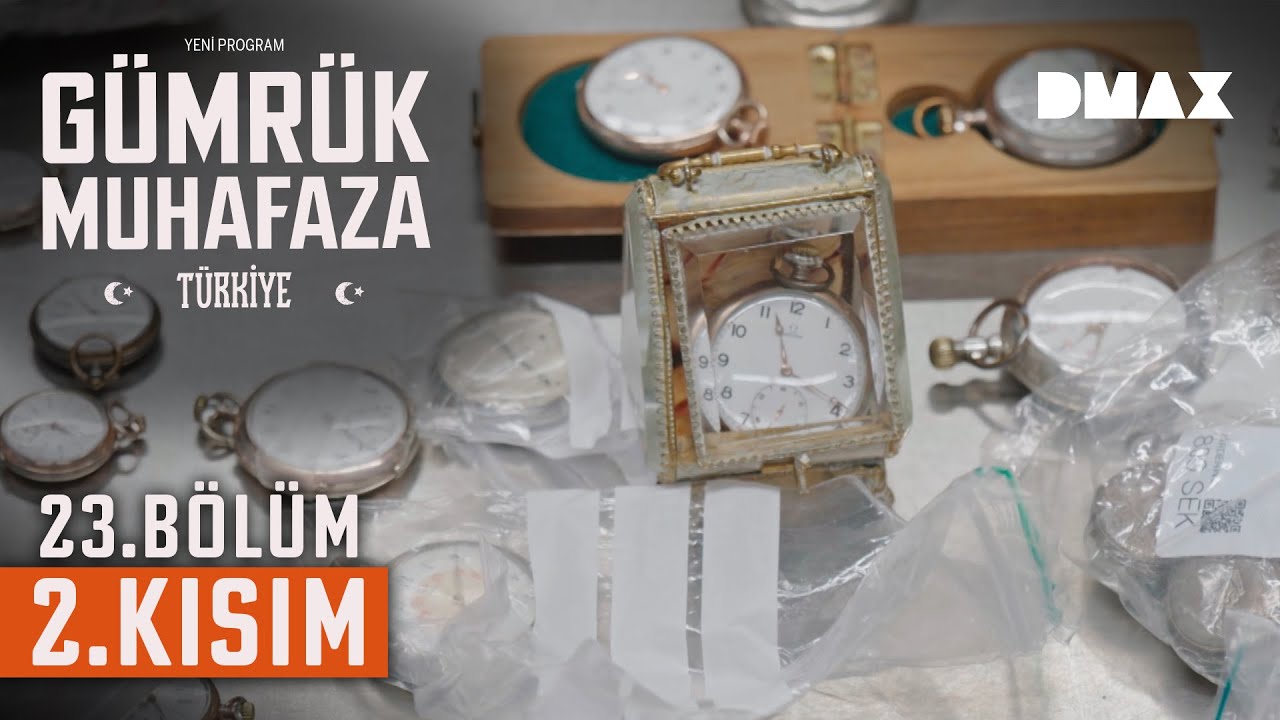 Bavuldan 85 Adet Köstekli Cep Saati Çıktı | Gümrük Muhafaza Türkiye 23. Bölüm 2. Kısım
