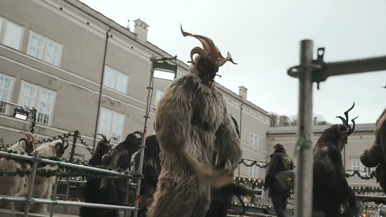 Krampus & Brauchtum Salzburger Christkindlmarkt
