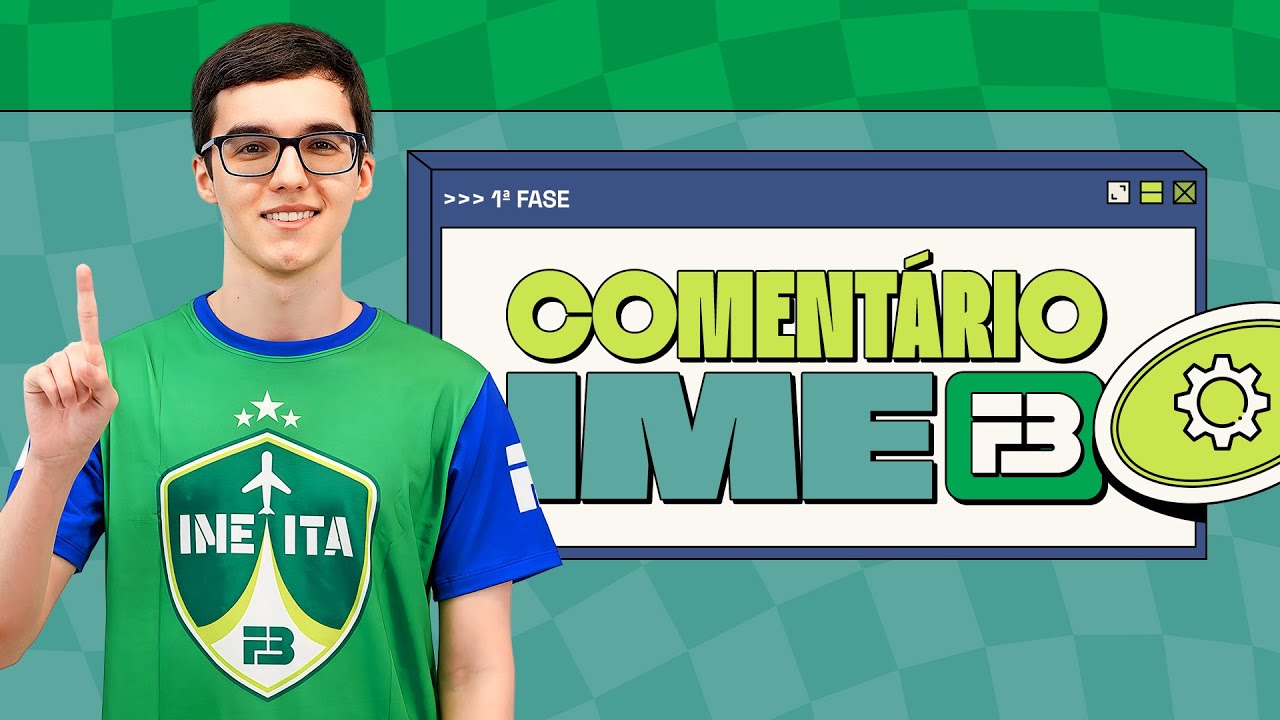 FB COMENTA - IME 2024/25 - 1ª FASE - QUÍMICA - PROFº ANTONINO FONTENELLE E SÉRGIO MATOS