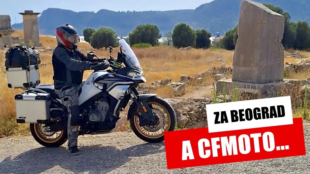 Idemo kuci sa CFMoto MT800 - Turska motorom epizoda 10