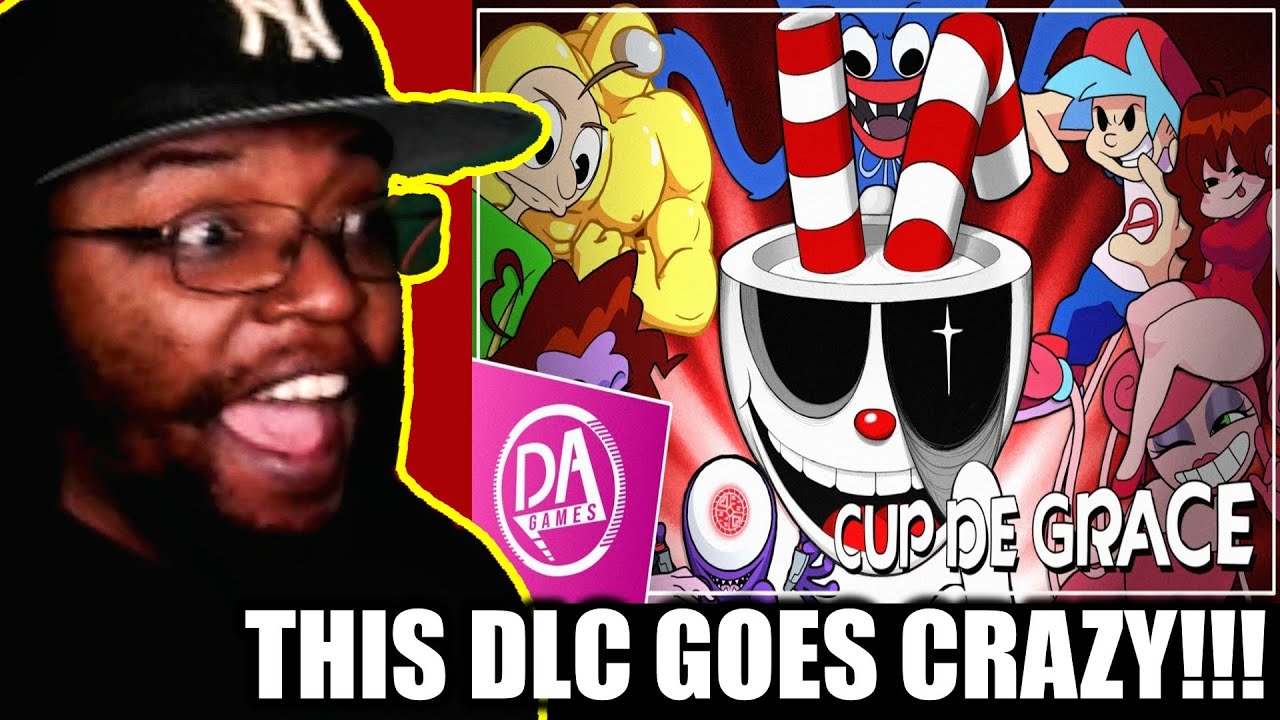 Анимированный музыкальный клип на песню из DLC Cuphead (Cup de Grâce) | DAGames / DB Reaction