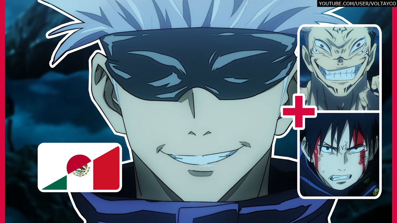 Jujutsu Kaisen: Itadori, Fushiguro, Gojo & Sukuna | Japonés vs Latino