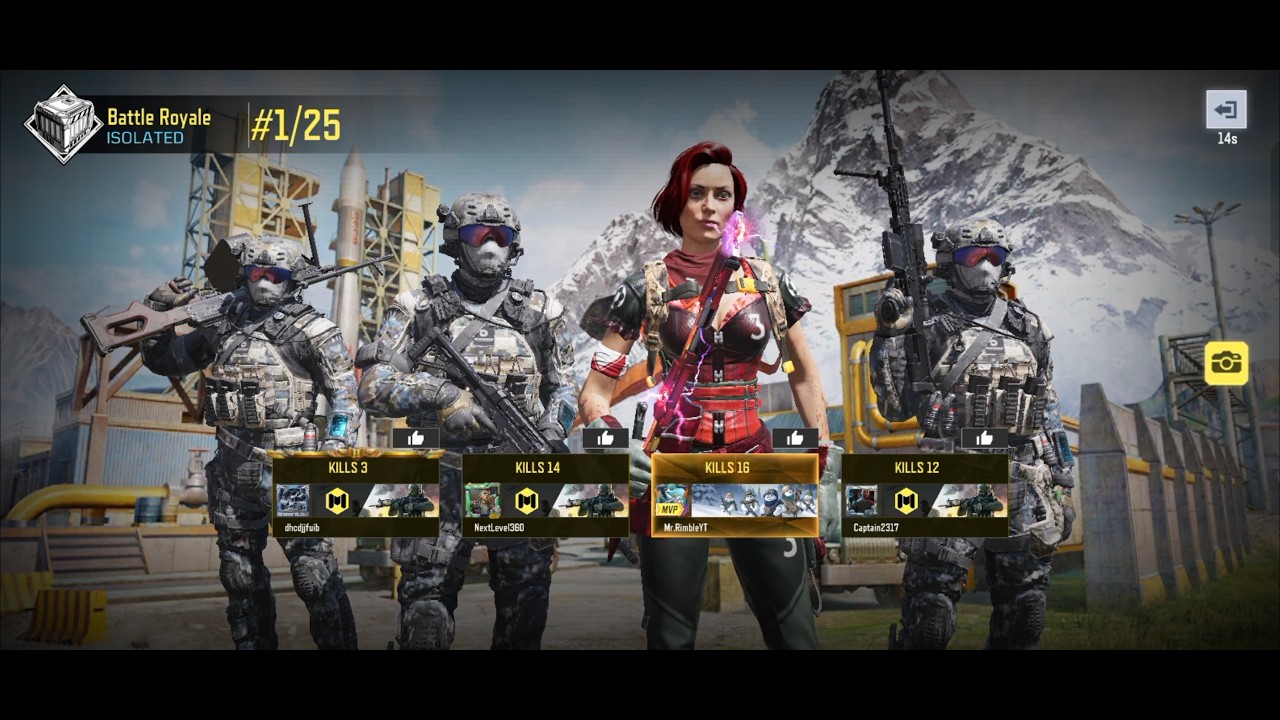 45 Kills As A Squad In Battle Royale | 16 Kills | BR Winner | MVP | COD Mobile.