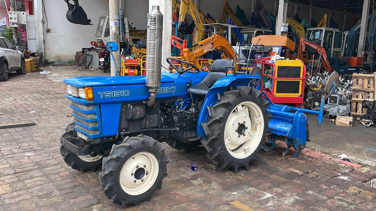 Máy Cày Mini Iseki Ts1910 Full Cơ | Giá Trong Video 📲 0972547272