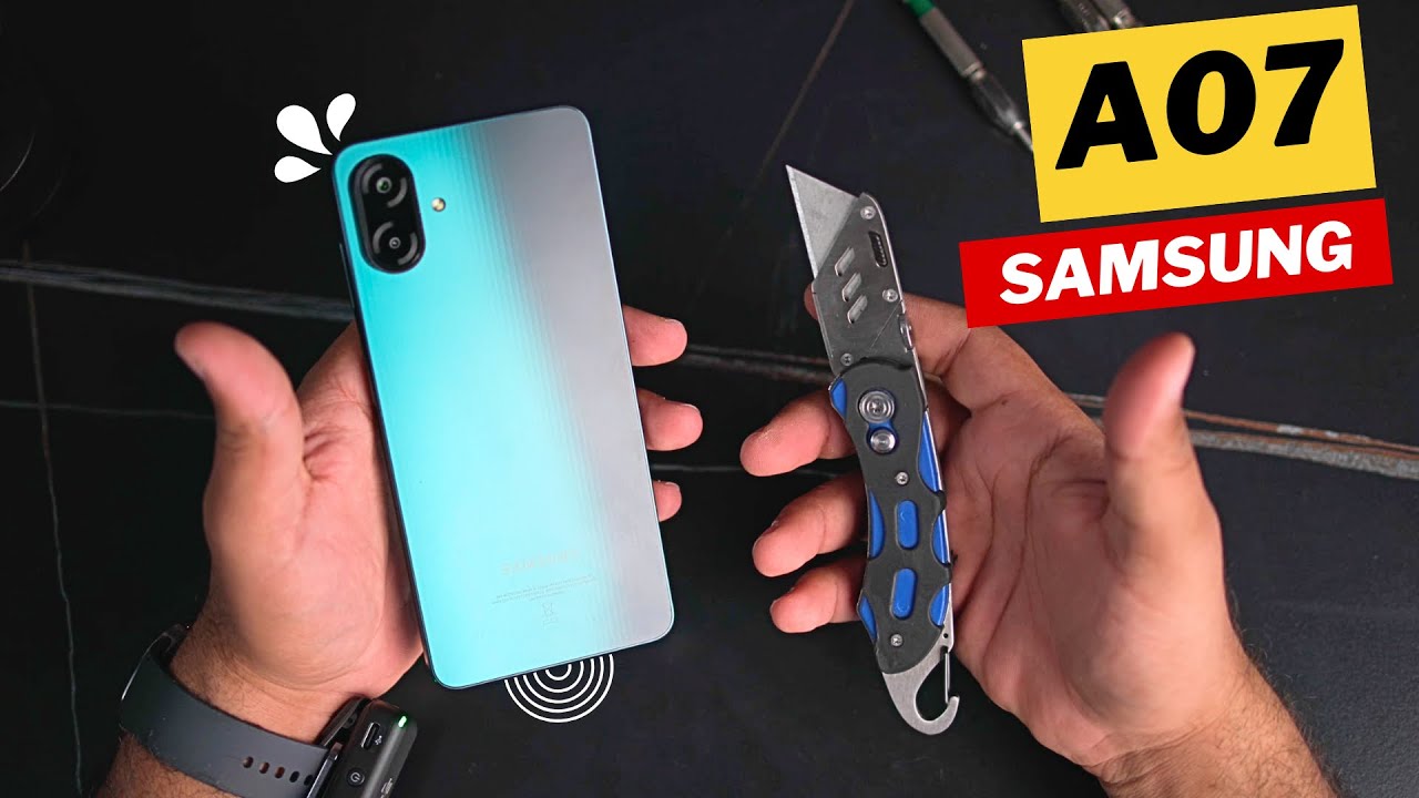 Samsung Galaxy A07 / اختبار المتانة / Durability Test