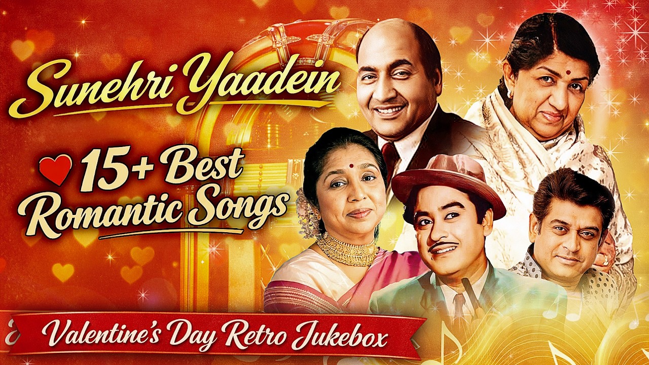 Sunehri Yaadein: 15+ Best Romantic Songs | Valentine's Day Retro Jukebox ✨💞