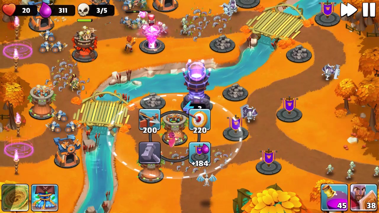 Castle Creeps TD - Chapter 18 Level 69-Birds of a Feather 3 Stars