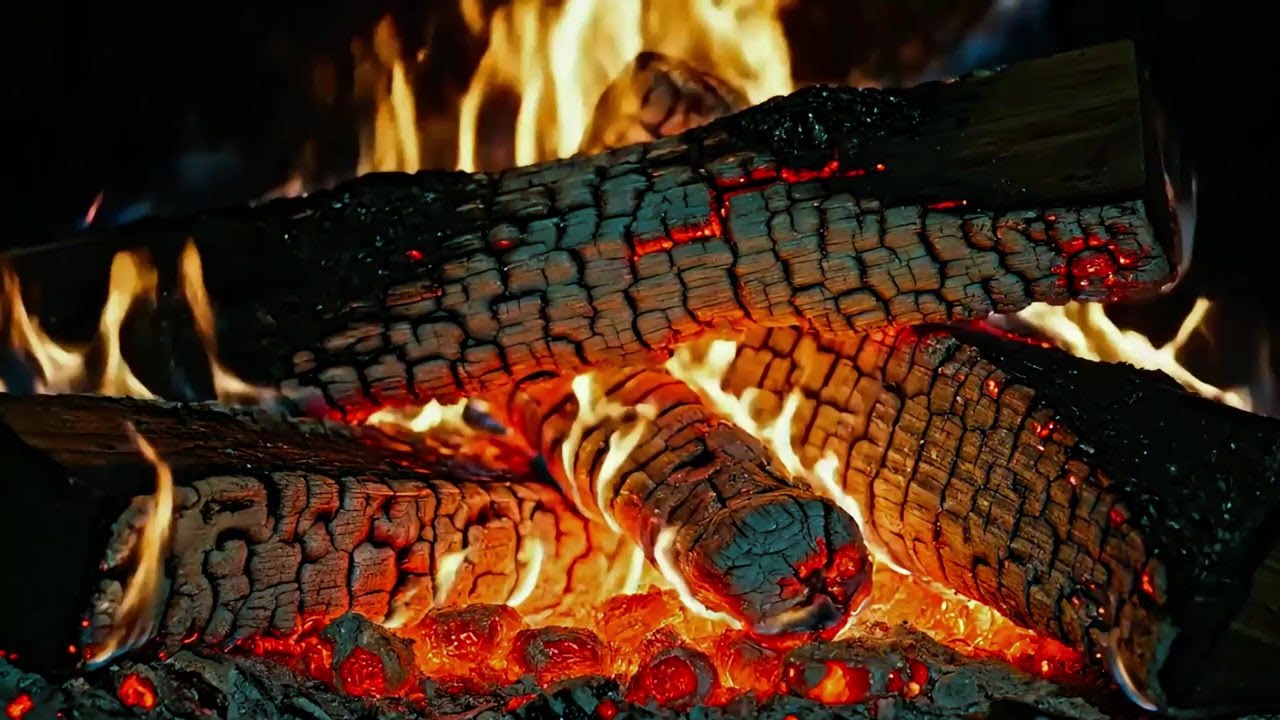 Peaceful Fireplace Sounds for Relaxing Nights