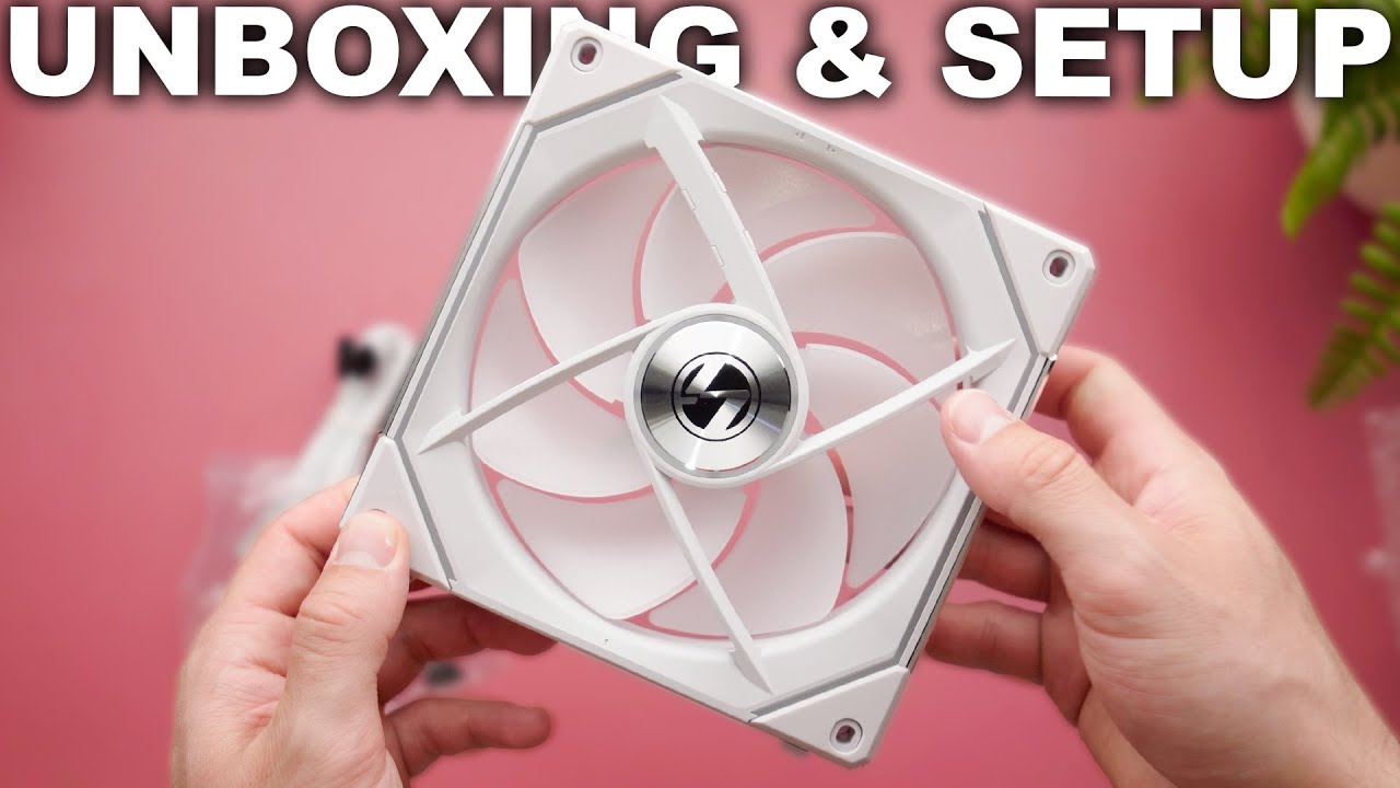 Lian Li Uni Fan SL-Infinity Unboxing & Setup